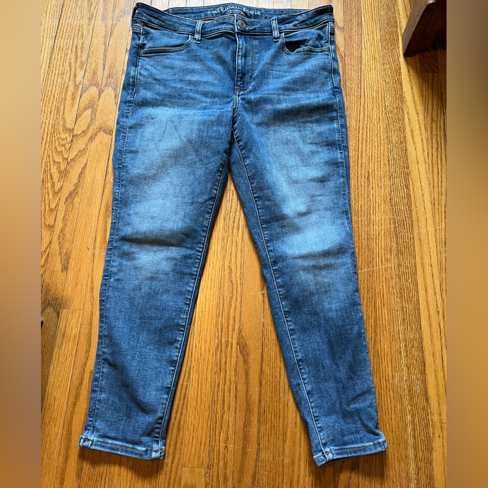 American Eagle Outfitters Next Level Classic Blue Jeans Jegging